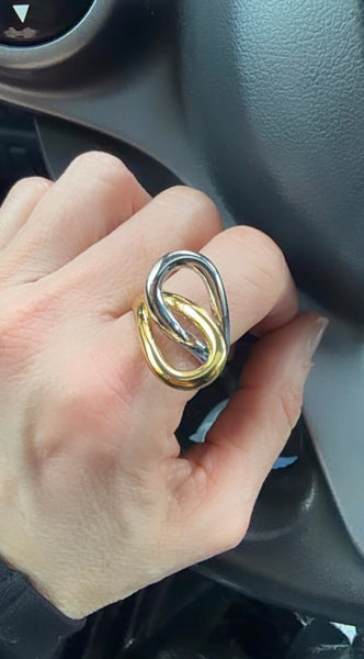 Anello Cristina Bicolor