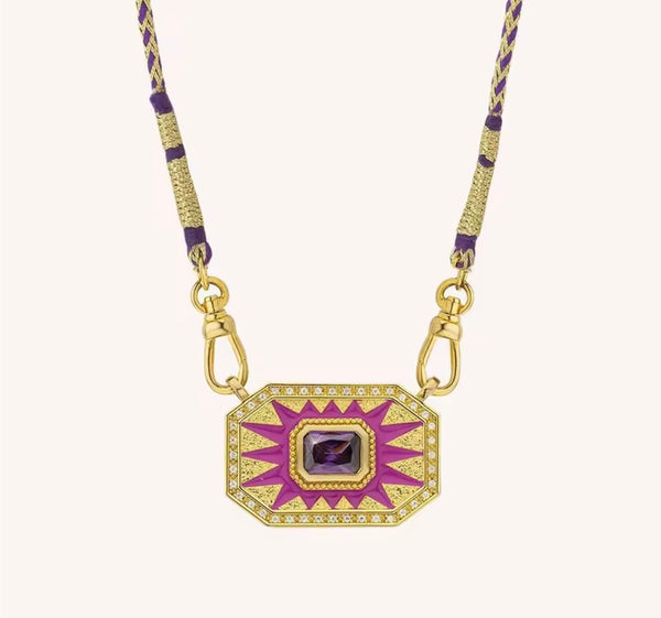 Collana Ibiza crystal vari colori