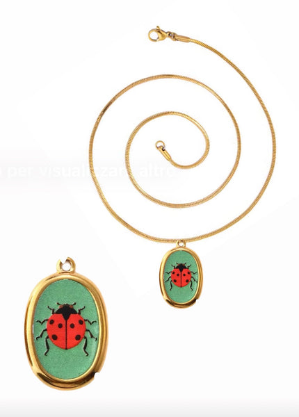 Collana Coccinella   Little Italy retro’