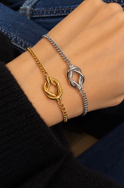 Bracciale nodo due varianti colore