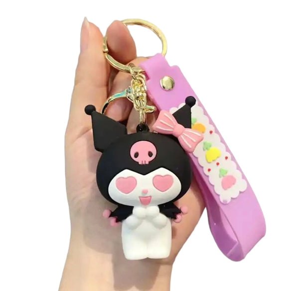 Pimp your Bag Keychain charms per borsa e portachiavi kuromi love