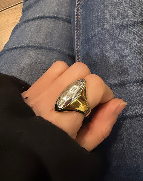 Anello bicolor Sveva