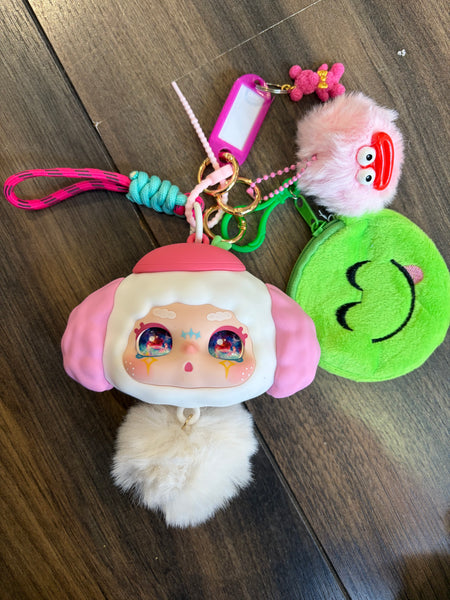 Pimp your bag  ( porta auricolari e piccoli oggetti ) ‘collezionista di sogni   ‘
