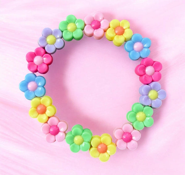 Bracciale colors Beads giro fiori