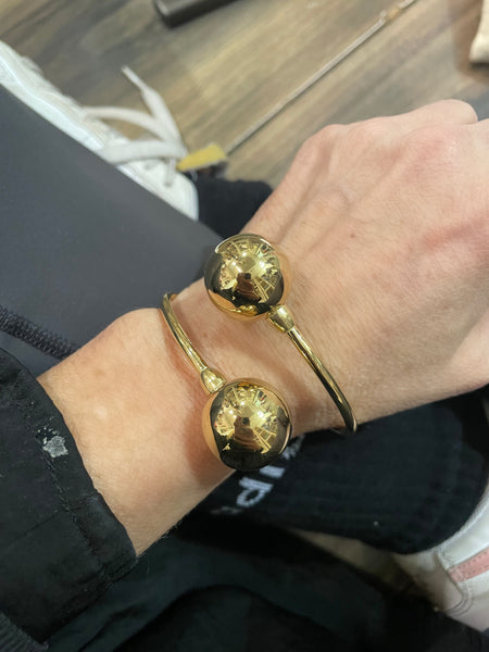 Bracciale maxi sfere due varianti colore