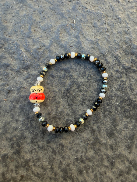 Bracciale chinitos de la Buena suerte rosso Limited Edition