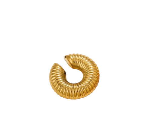 Mono earcuff donuts Livia rigato due varianti colore