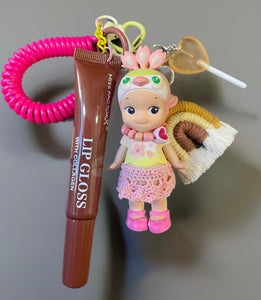Pimp your Bag Angel cherry blossom pavone