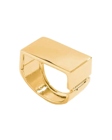 Bracciale manetta Atena quadrato due varianti colore