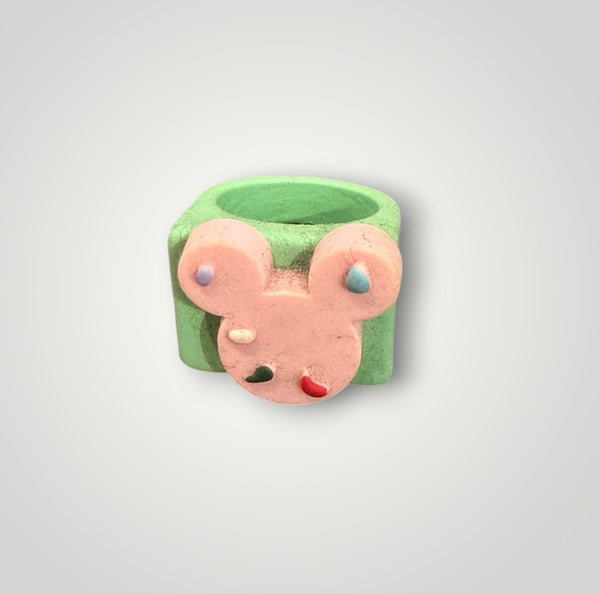Anello resina topolino vari colori