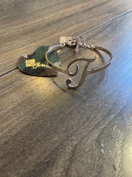 Bracciale regolabile So Glamour tre varianti colore e varie lettere