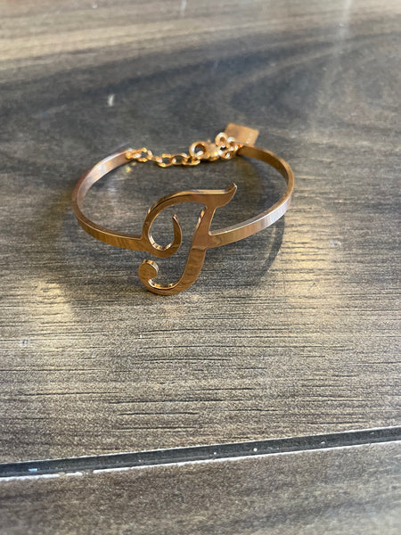 Bracciale regolabile So Glamour tre varianti colore e varie lettere