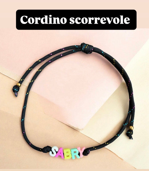 Collana  Marine Florida con nome o parola personalizzabile