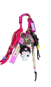 Pimp your Bag Keychain charms per borsa e portachiavi kuromi love