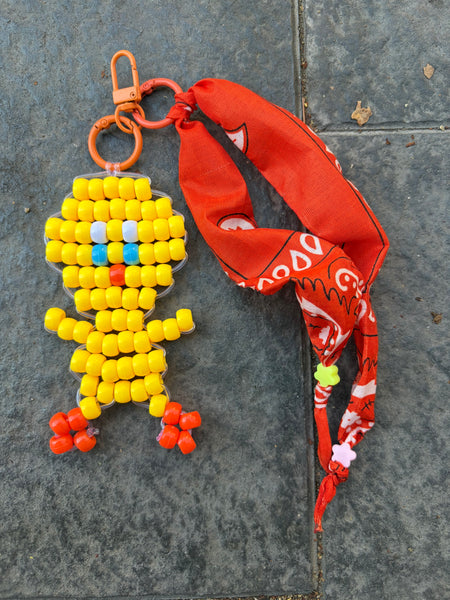 Pimp your bag Colors keychain Titti  pony Beads Vari utilizzi e vari colori