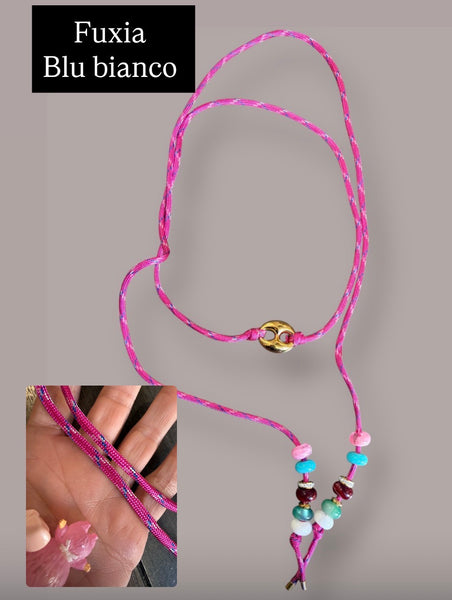 Collana Marine Florida centrale chain oro in vari colori