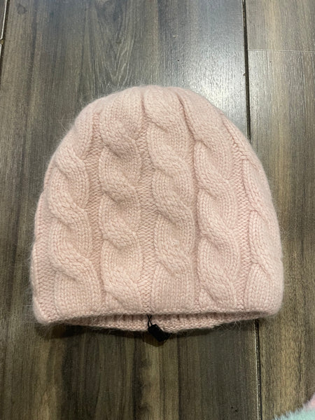 Cappello cuffia morbida trecce vari colori