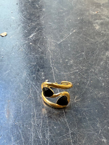 Anello delle isole doppio cuore Ibiza