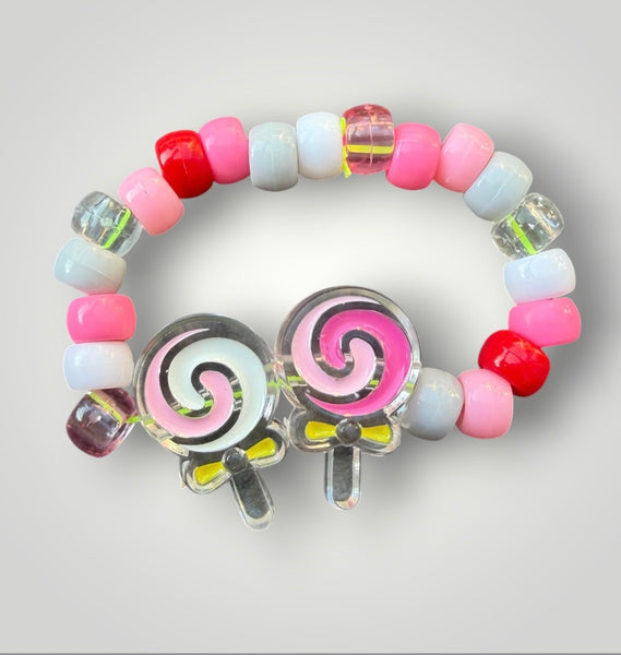 Bracciaie Colors pony Beads double lollypops vari colori