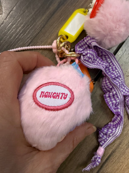 Pimp your bag Yaya Fun Fruits serie.. pesca Naughty (cattiva ) pesca Carina