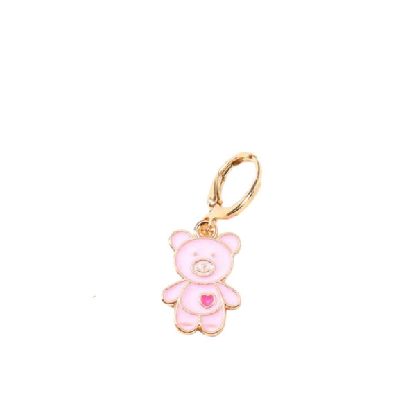 Mono orecchino orsacchiotto teddy bear smaltato