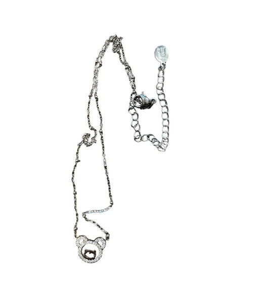 Collana orsacchiotto teddy bear pavettato due varianti colore