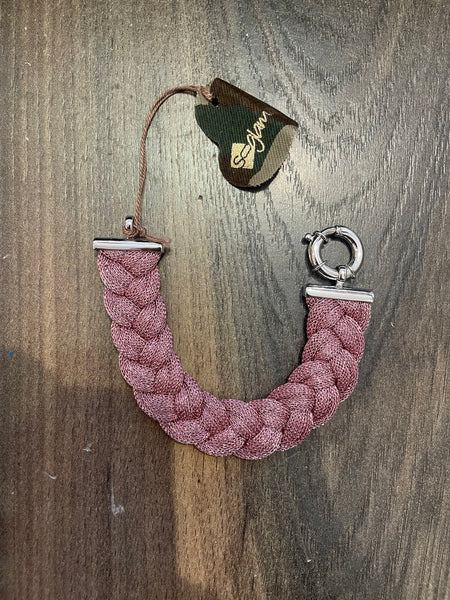 Bracciale So glamour treccia vari colori