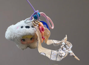 Pimp your Bag Baby  Nommi Bianco happy creame baby
