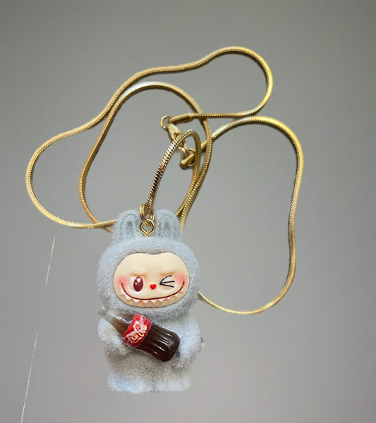 Collana Labubu coca cola vari colori e due lunghezze