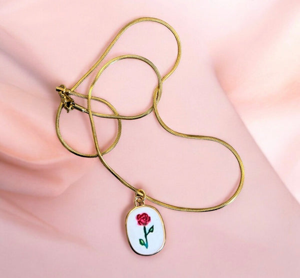 Collana Love Little Italy retro’ Flower vari disegni