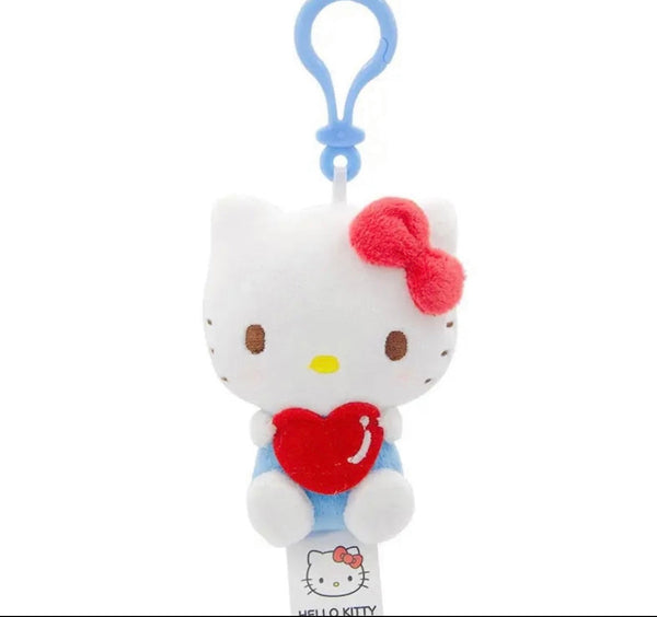 Pimp your Bag Keychain charm per borsa e portachiavi hallo kitty peluche cuore love