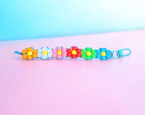 Bracciale Colors Flowers pony Beads
