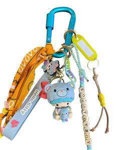 Pimp your Bag Keychain charms per borsa e portachiavi gemello Kiki little twin star