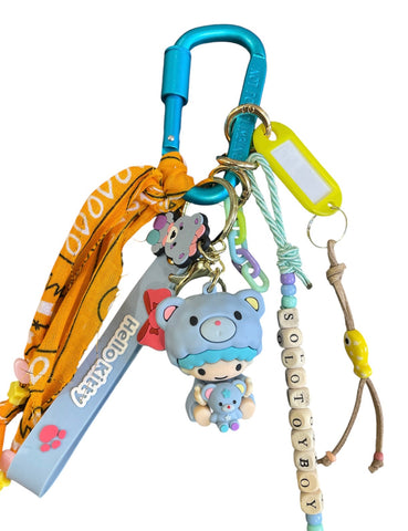 Pimp your Bag Keychain charms per borsa e portachiavi gemello Kiki little twin star