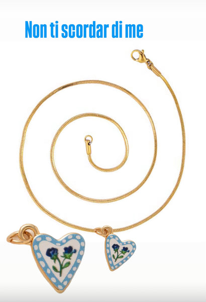 Collana Love Little Italy retro’ Flower vari disegni