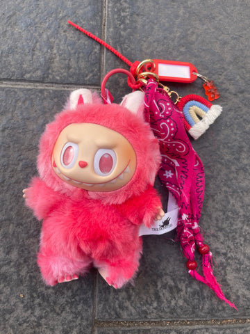 Pimp your Bag Keychain charms per borsa e portachiavi Labubu the monsters energy love