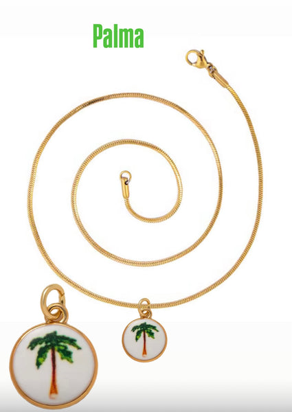 Collana Love Little Italy retro’ Flower vari disegni