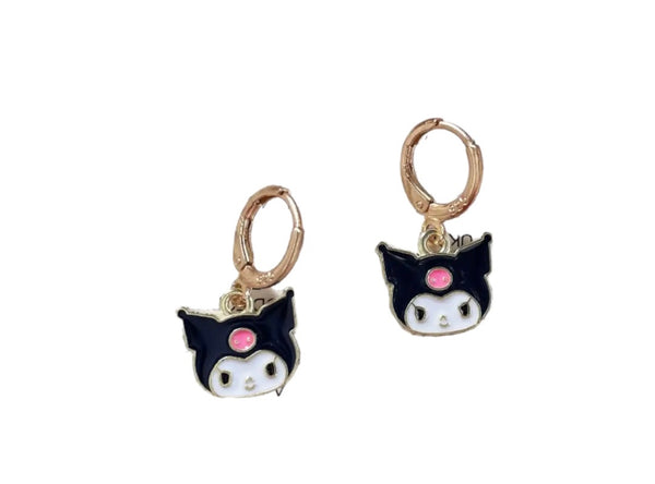 Mono orecchino kuromi hallo kitty