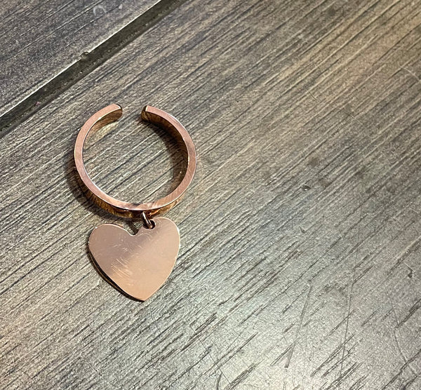 Anello regolabile So glamour cuore