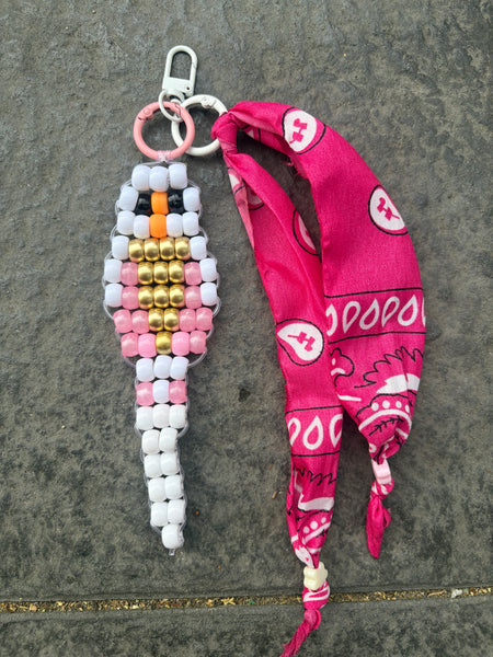 Pimp your bag Colors keychain pappagallo colorato pony Beads Vari utilizzi e vari colori