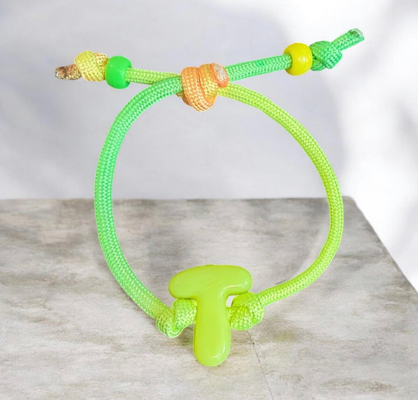 Bracciaie Marine florida lettera colorata Puff vari colori lettere S T V Y