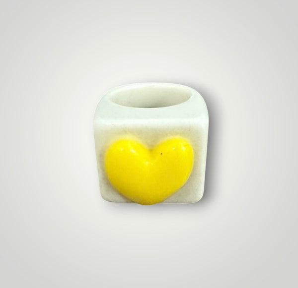 Anello resina cuore l’anello sceglie dove andare vari colori