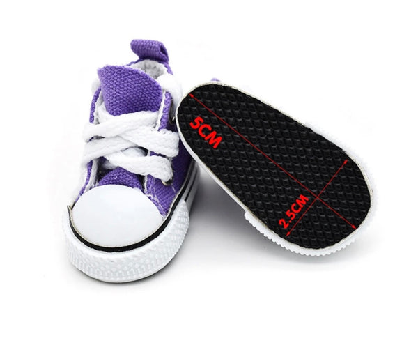Sneackers scarpine da ginnastica per Labubu e Monchichi vari colori
