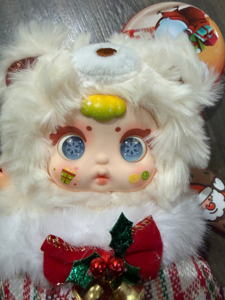 Pimp your bag MM Milk Candy  serie Christmas orsacchiotto calza di Natale