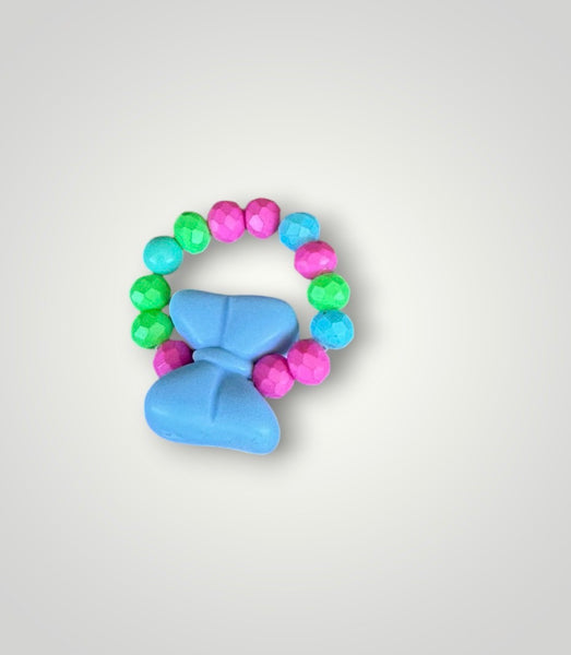 Anello colors con fiocco