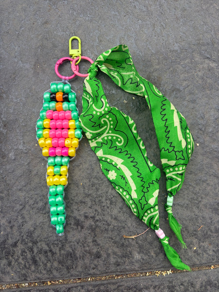 Pimp your bag Colors keychain pappagallo colorato pony Beads Vari utilizzi e vari colori