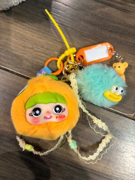 Pimp your bag Yaya Fun Fruits serie.. mandarino Liberty arancione Energetico