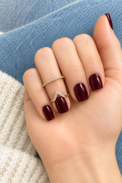 Anello Melory per unghia crystal punta