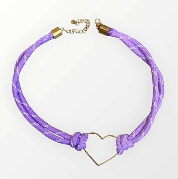 Collana Choker heart marine a florida vari colori