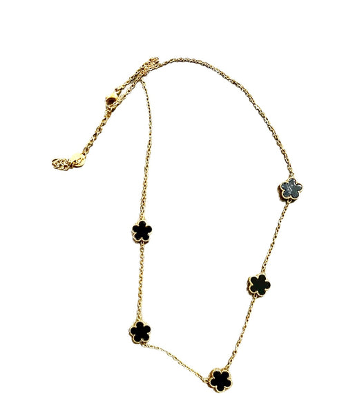 Collana  fiorellini  vari colori fiore variante piccina